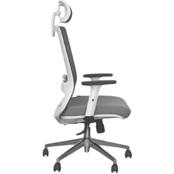 Кресло офисное SITUP MADRID A GREY chrome (сетка Grey /Grey)