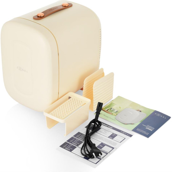 Холодильник для косметики ZUGEL ZCR005 (молочный)