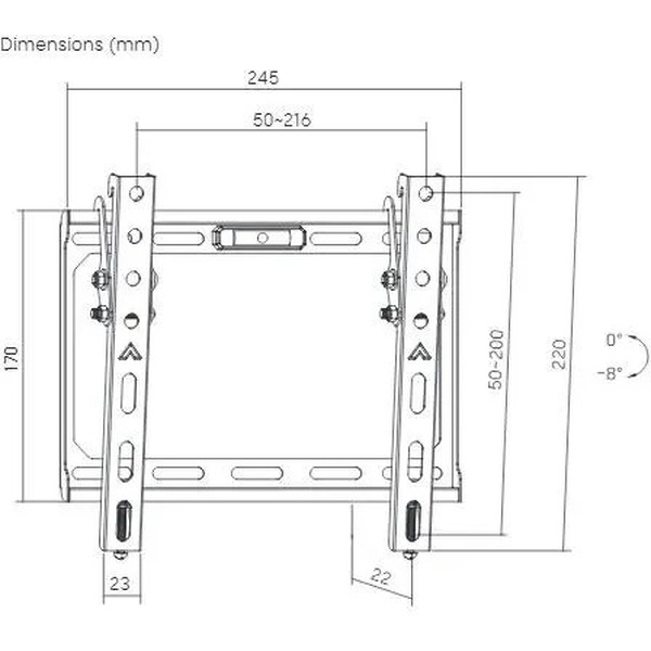 Кронштейн Kromax Ultramounts UM847