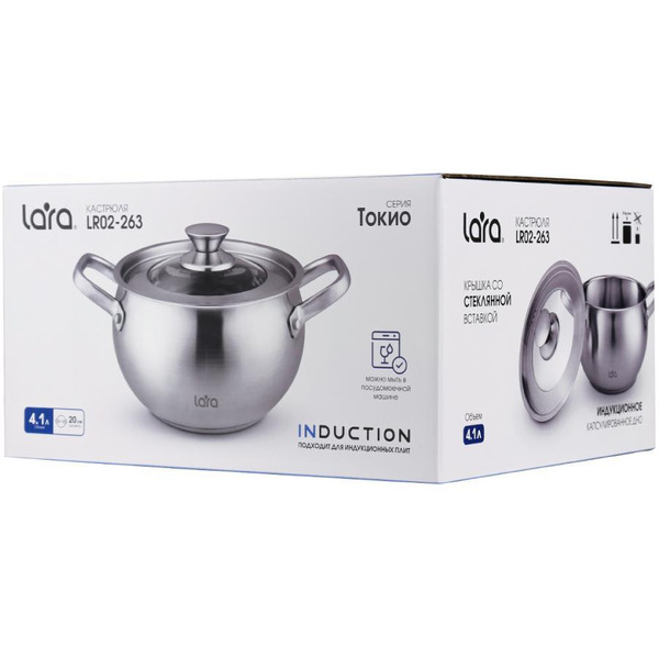 Кастрюля LARA ТОКИО LR02-263