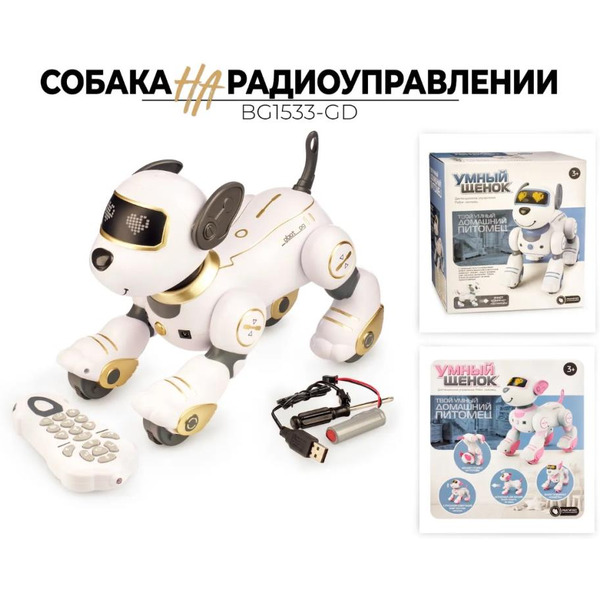 Радиоуправляемая игрушка Ausini Щенок BG1533-GD