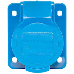 Розетка стационарная внутренняя EKF 413 2Р+РЕ 16А 220В IP44 PROxima