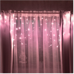 Светодиодная бахрома VEGAS 55168 (розовый)