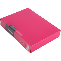 Папка на 80 файлов DELI 5036RED