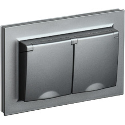 Розетка IEK Brite BR-R26-16-44-K46-F