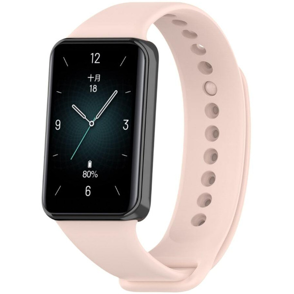 Ремешок Bingo Silicone для HONOR Band 9 (светло-розовый)