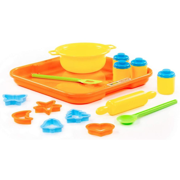 Набор детской посуды Полесье "Для выпечки №1 с подносом"