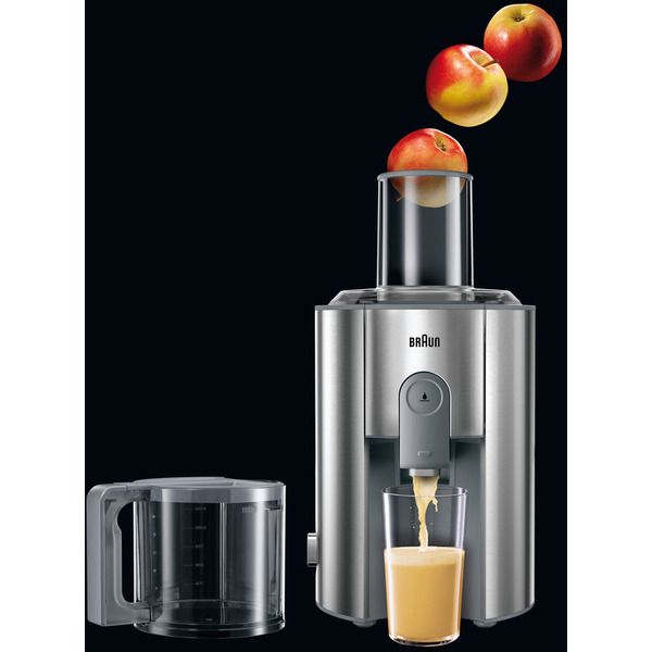 Соковыжималка для твёрдых овощей и фруктов BRAUN J700