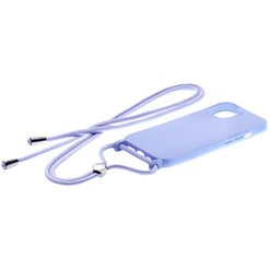 Бампер Bingo Lanyard для Apple iPhone 13 (фиолетовый)