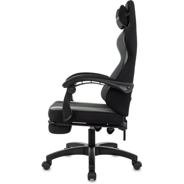 Кресло игровое ZOMBIE Weaver (черный/серый)