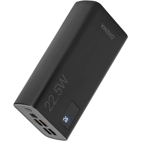 Внешний аккумулятор Digma DGPF30B 30000mAh (черный)