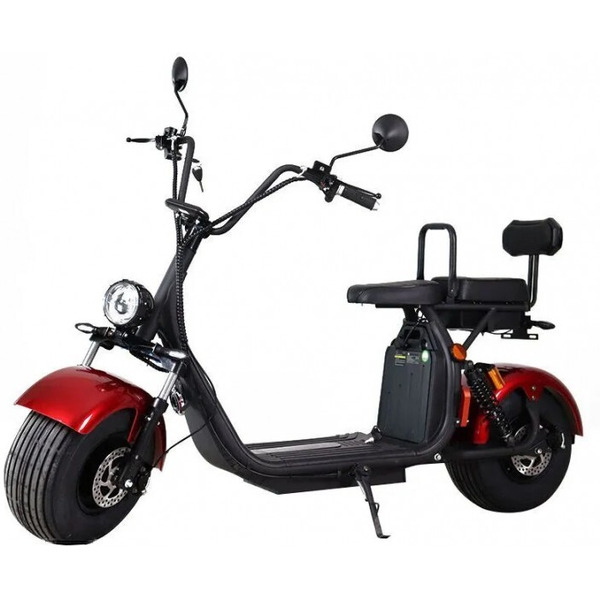 Электроскутер AVM Citycoco Pro (красный)