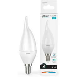 Светодиодная лампочка Gauss Elementary E14 6Вт 4100K 34126