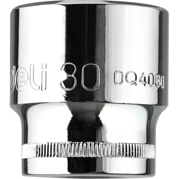 Головка торцевая шестигранная Deli EDQ4030