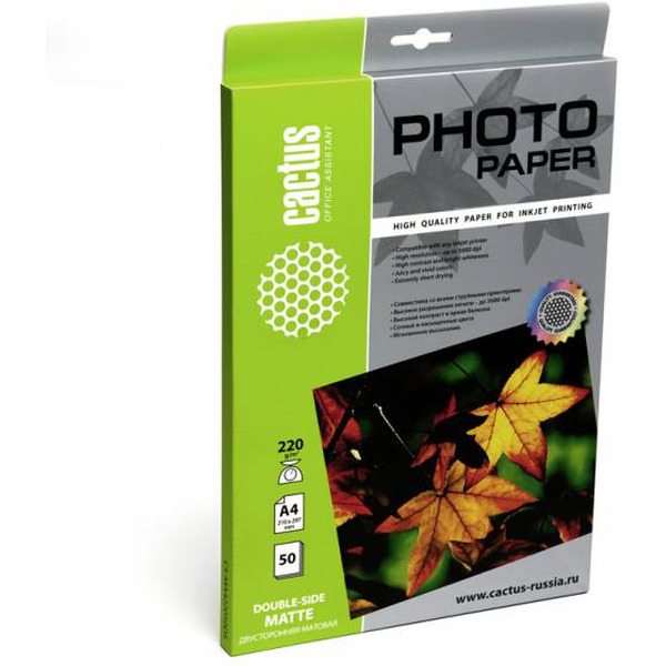 Фотобумага Cactus CS-MA422050DS