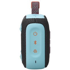 Беспроводная колонка JBL Go 4 (черный/оранжевый)