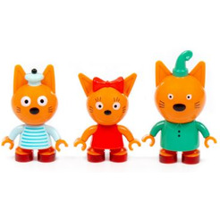 Конструктор Полесье Макси. Три кота. Пиратский корабль 94920