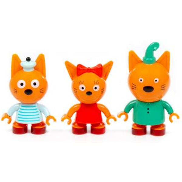 Конструктор Полесье Макси. Три кота. Пиратский корабль 94920