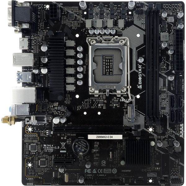 Материнская плата Biostar Z690MX2-E D4