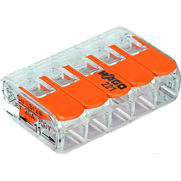 Универсальная клемма WAGO 07-5165 221-415 (25 шт)