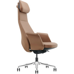 Кресло HAWASAN EX-840 STELLAR (экокожа, коричневый)