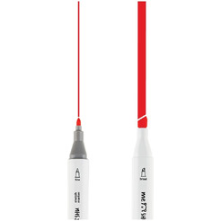 Набор двусторонних маркеров для скетчинга MESHU MS_38265 (36 цветов)