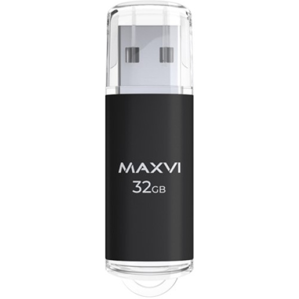 USB флеш-накопитель Maxvi MP 32GB 2.0 black