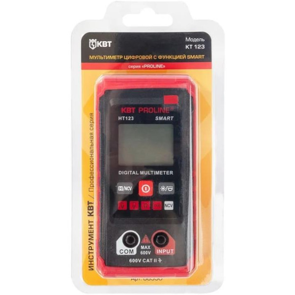Мультиметр цифровой КВТ 88550 KT 123 серия PROLINE