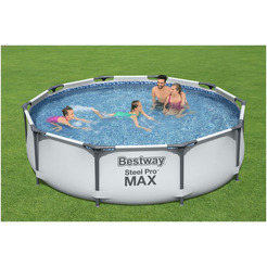 Каркасный бассейн Bestway Steel Pro Max 56408 (305х76) с фильтр-насосом