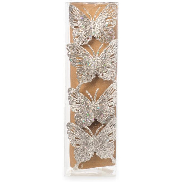 Елочная игрушка Ausini Бабочка MU521-47