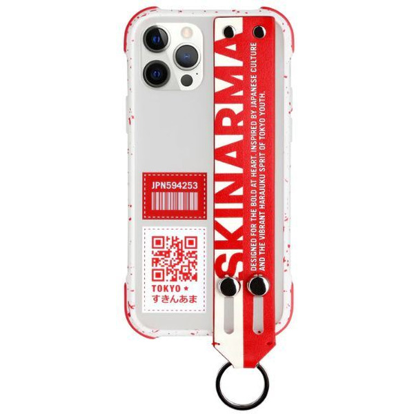 Накладка Skinarma Dotto для Apple iPhone 12/12 Pro (красный)