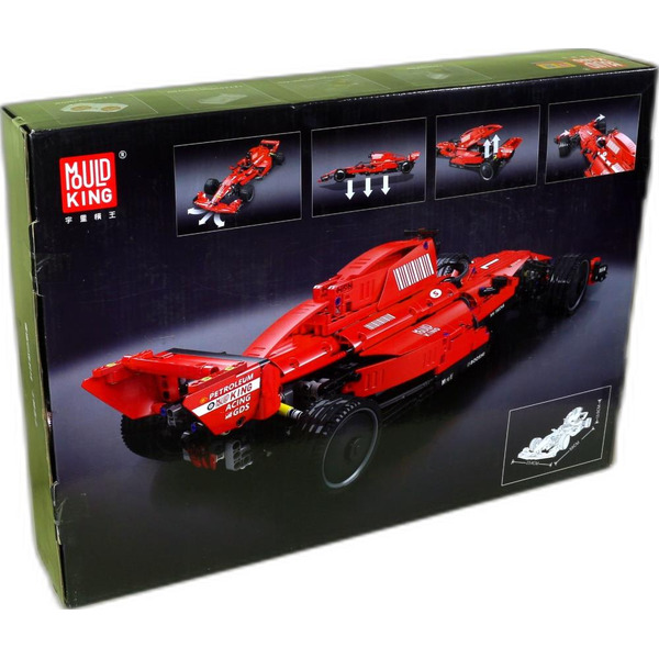 Конструктор Mould King 18024A Автомобиль Formula 1. Красная ярость