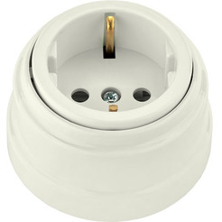 Розетка Bylectrica РА16-0202 (бежевый)