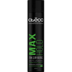 Лак для укладки волос Сьёсс Max Hold Salon Control-System. Максимально сильная фиксация, 400 мл