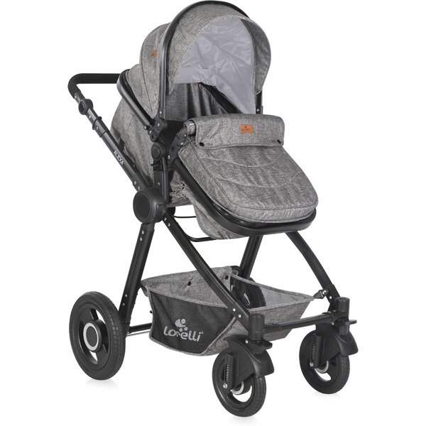 Детская коляска LORELLI Alexa 3в1 (темно-серый)