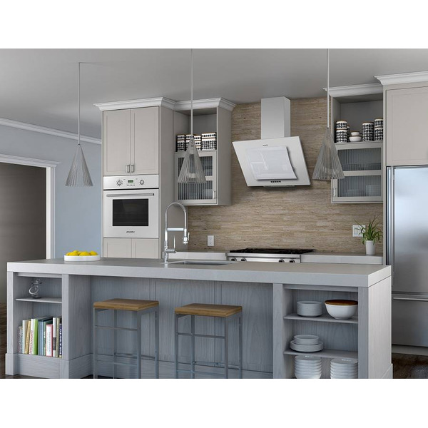 Вытяжка MAUNFELD Tower Round 50 (белый)