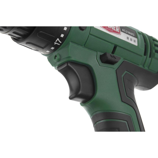 Дрель-шуруповерт Hammer ACD18BS (с 2-мя АКБ, кейс)