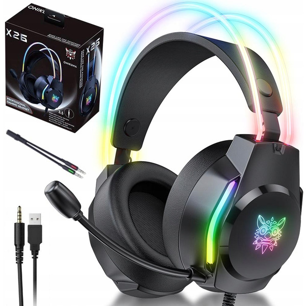 Игровые наушники Onikuma X26 Black Space