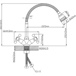 Смеситель AV Engineering AVROL4-D55