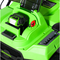 Скарификатор-аэратор Greenworks GD40SC38IIK4 2517607UB