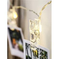 Светодиодная гирлянда ArtStyle Прищепки CL-N205WW