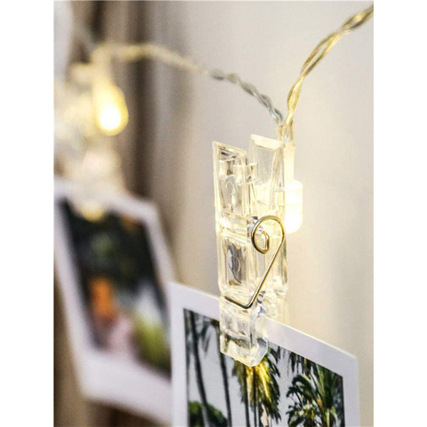 Светодиодная гирлянда ArtStyle Прищепки CL-N205WW