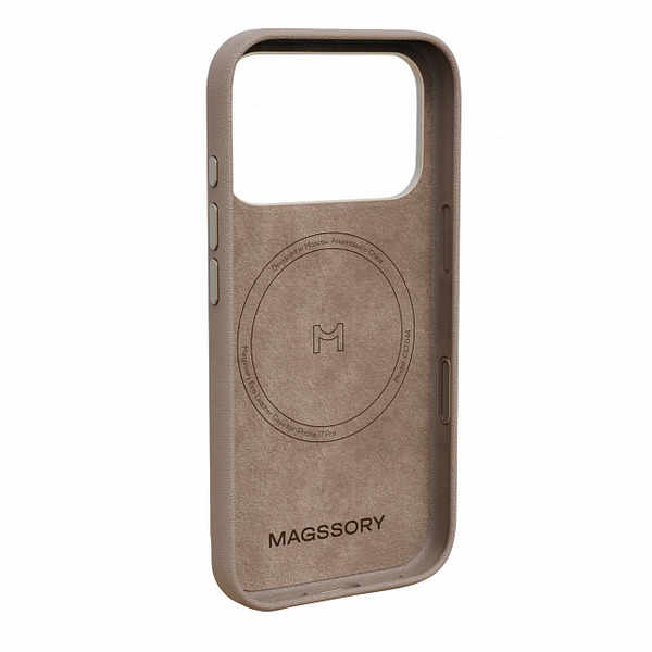 Чехол для смартфона Magssory Eco-Leather Case для iPhone 17 Pro Latte (CLT044L)