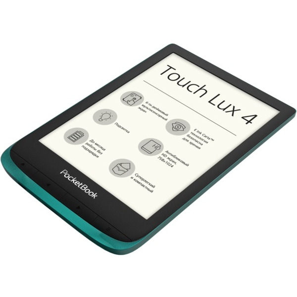 Электронная книга PocketBook 627 Touch Lux 4 (изумрудный)
