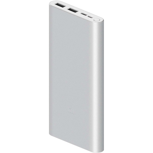Портативное зарядное устройство Xiaomi Mi Power Bank 3 VXN4273GL (PLM13ZM) серебристый