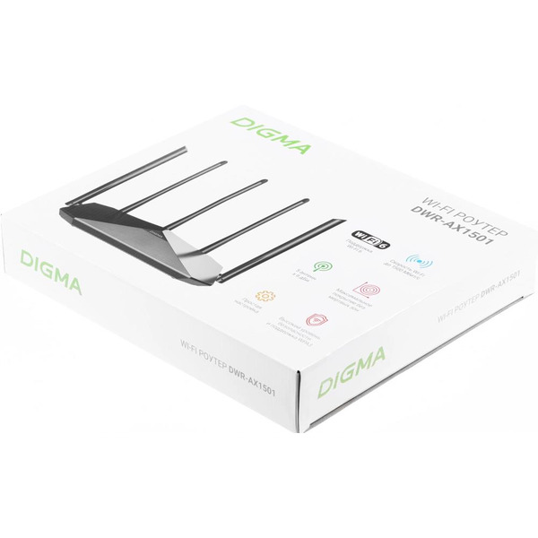Wi-Fi роутер Digma DWR-AX1501