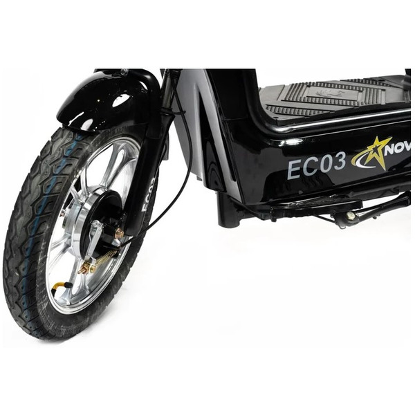 Электровелосипед NOVA EC-03 черный (без цепи)