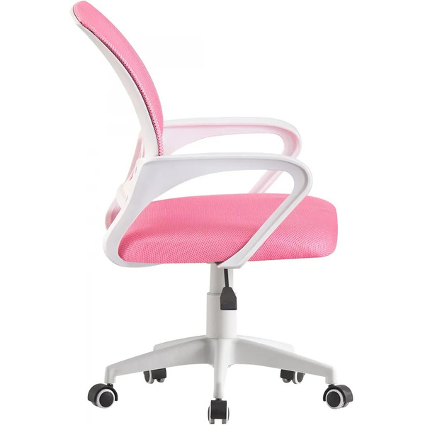 Кресло офисное Mio Tesoro Виола AF-C4021 (розовый/белый пластик)