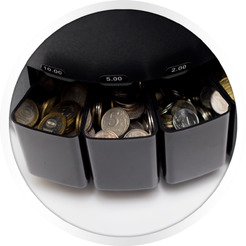 Счетчик-сортировщик монет Cassida С100