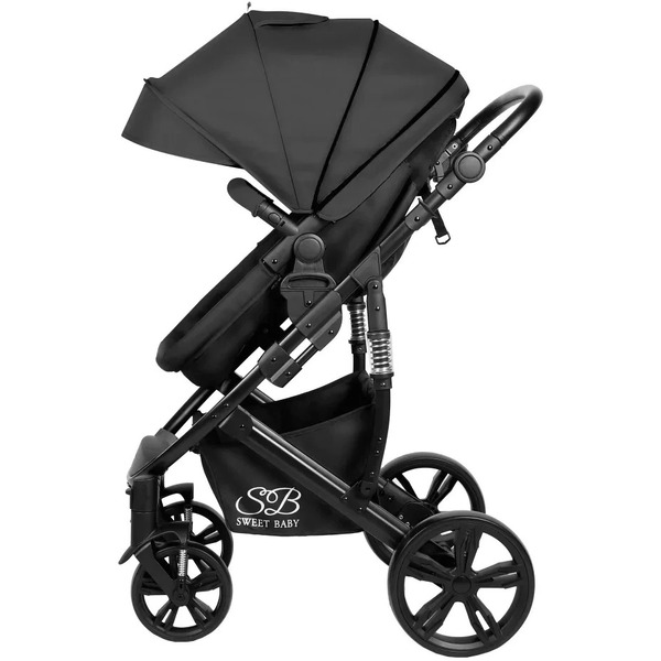 Детская универсальная коляска Sweet Baby Comfort 2в1 (черный)